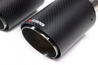 TWIN 100MM CARBON FIBRE ASCARI TRIM