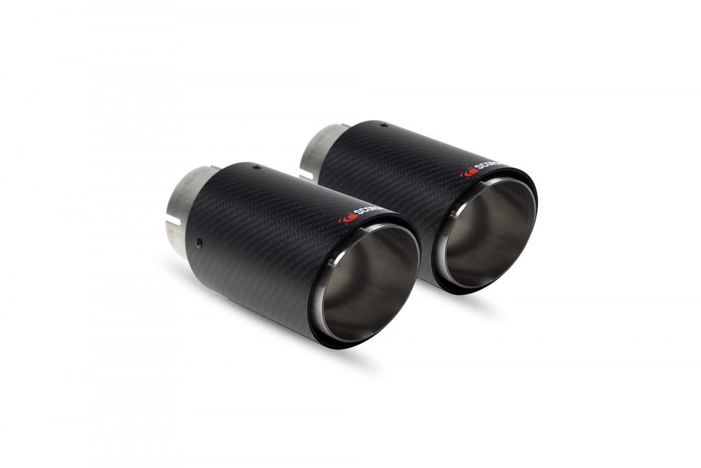 TWIN 90MM CARBON FIBRE ASCARI TRIM